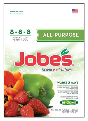 Science + Nature All-purpose Organic Fertilizer Granules, 3.5 Pounds