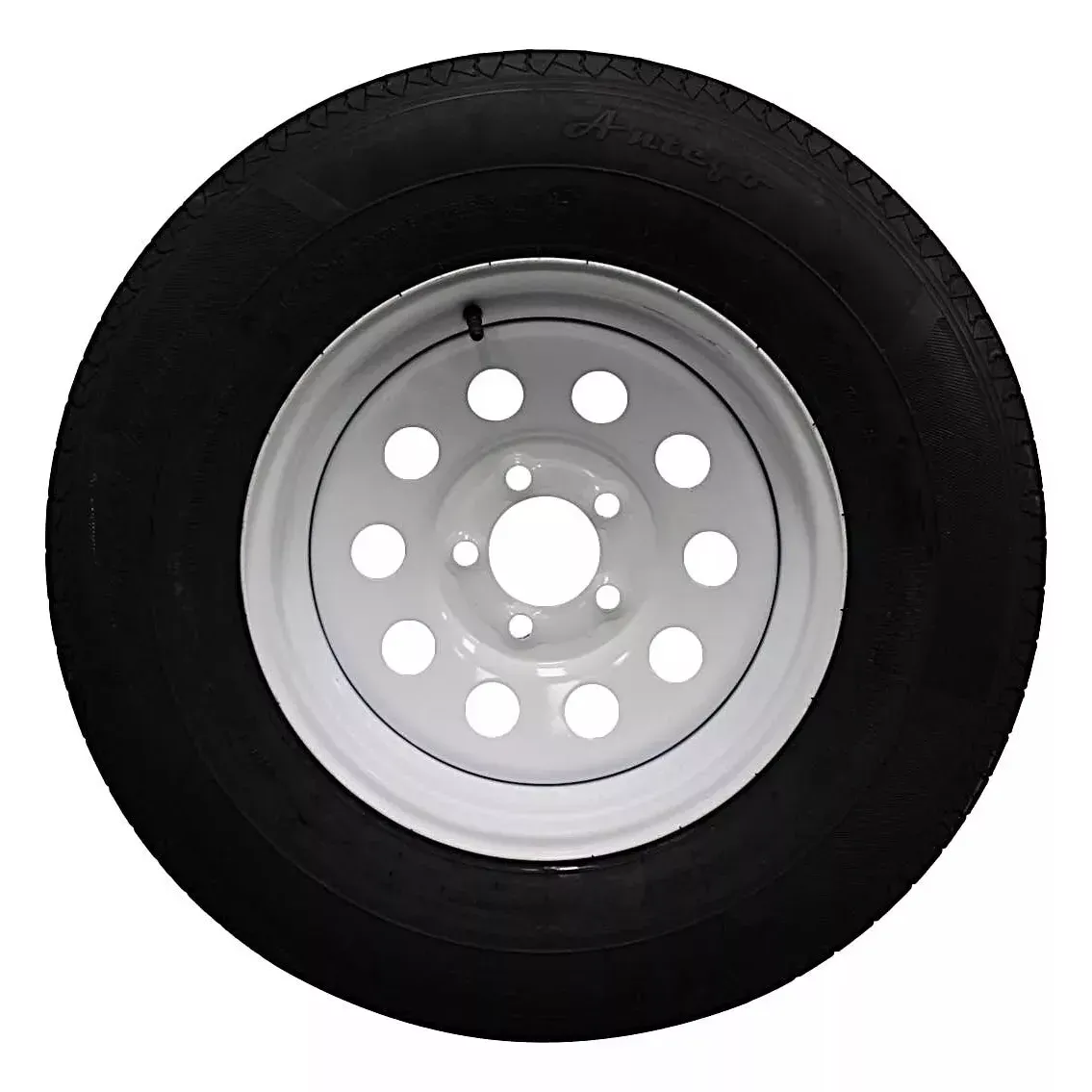 (Single Assembly) Antego Tire and Wheel225/75R15 Highway Terrain Assembly – Optimized for High Load Performance, 15.0-Inch Rim, Load 116.0, Speed M | A15604510116110ST22575R15