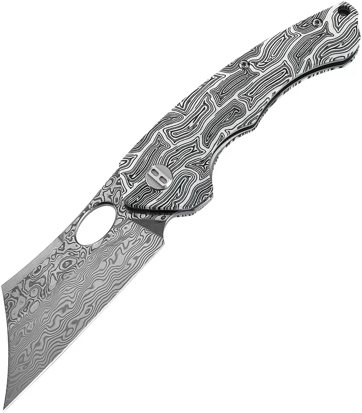 Skirmish Linerlock Damascus