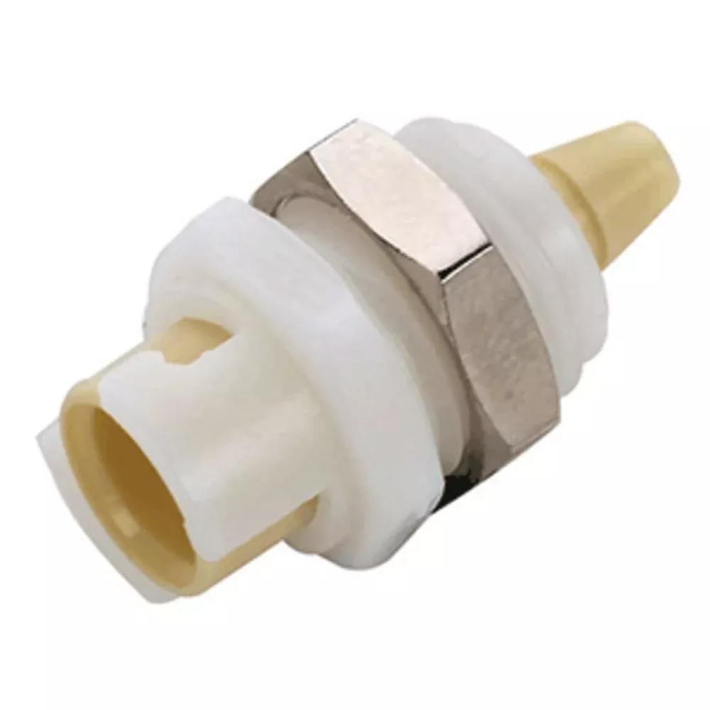 SMFPM0112 Non-Valved Panel Mount Hose Barb Coupling Body 1/16 Hose Barb