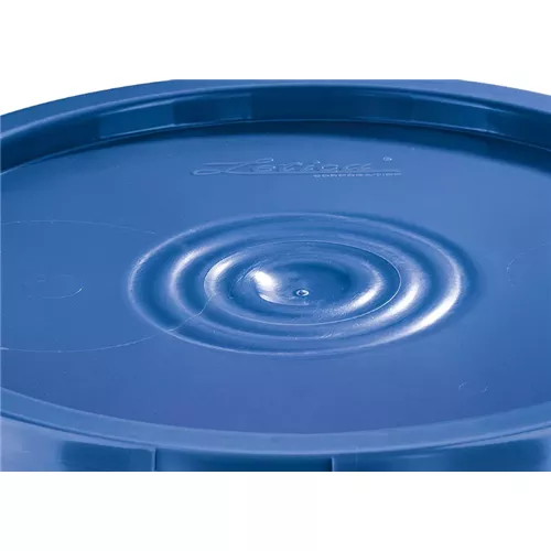 Standard Lid for 3.5, 5, 6 and 7 Gallon Plastic Pail - Blue