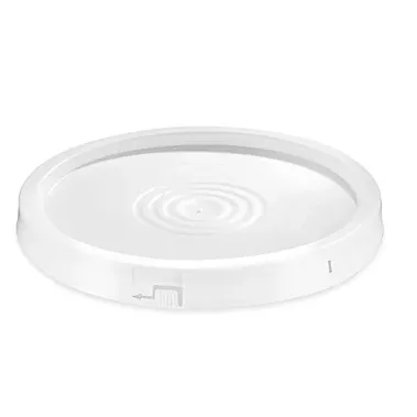 Standard Lid for 3.5, 5, 6 and 7 Gallon Plastic Pail - White