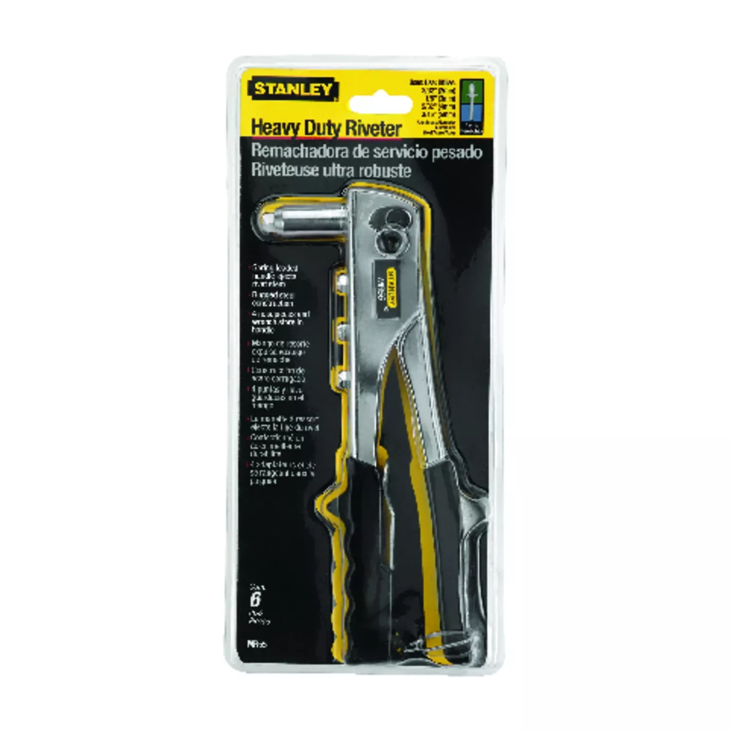 Steel Rivet Tool Yellow 1 Pc Right-angle Manual Riveter Mr55c5