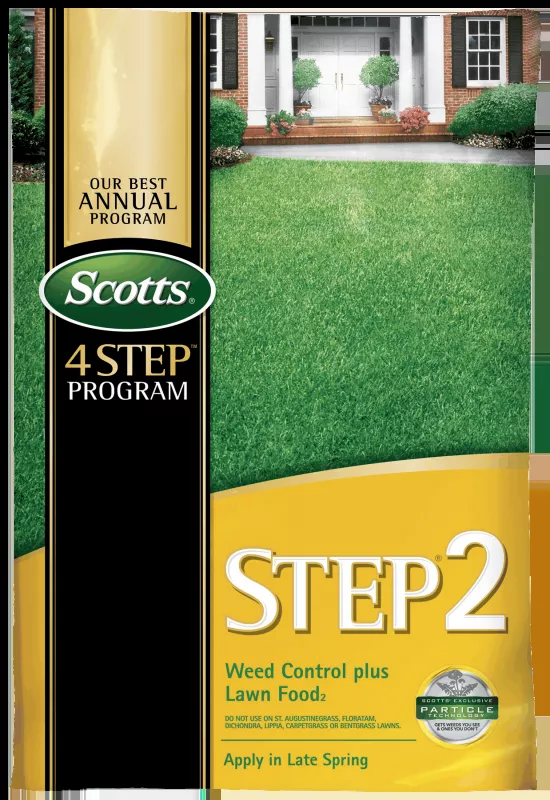 Step 2 Weed Control Plus Lawn Food, 14.29 Lbs., Covers 5,000 Sq. Ft