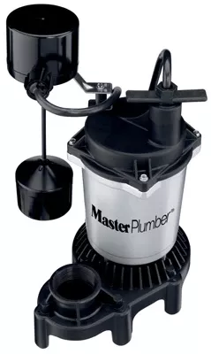 Sump Pump, Cast Iron & Zinc Construction, .5-hp Motor, 4,700 Gph