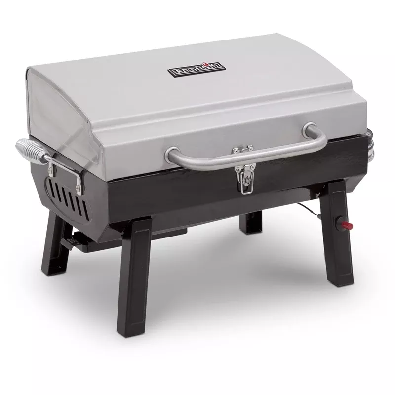 Tabletop Gas Grill, 10,000-btu, 200-sq. In.