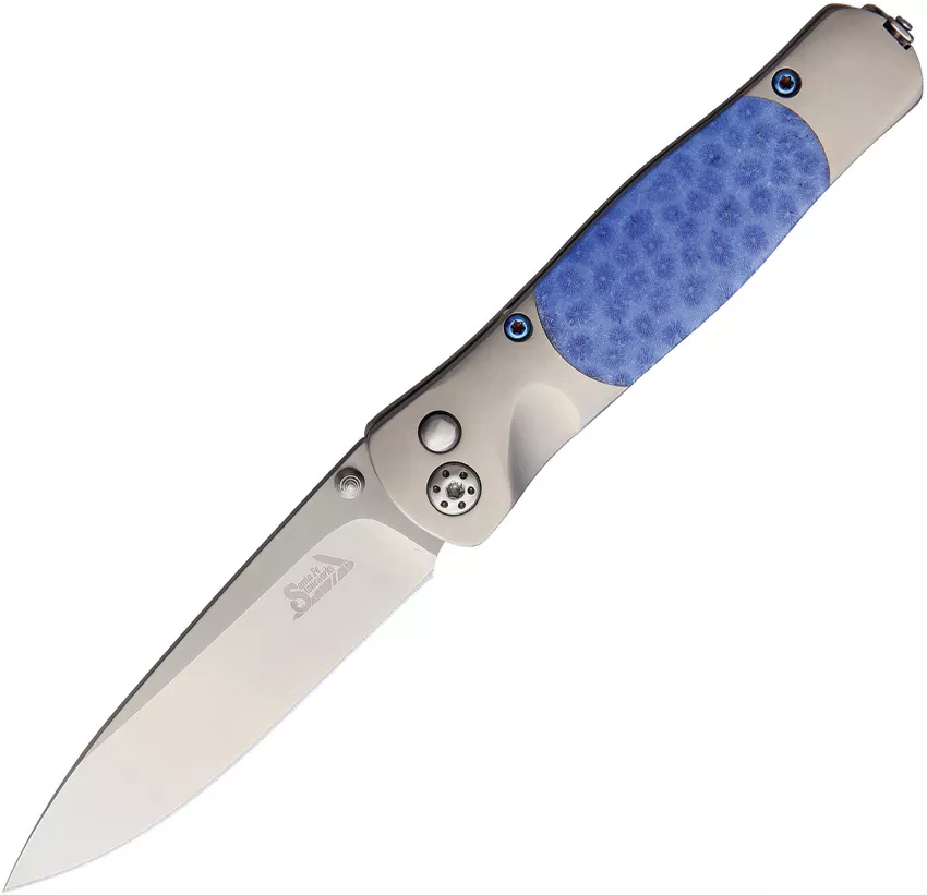 Tesoro Button Lock Blue Brain