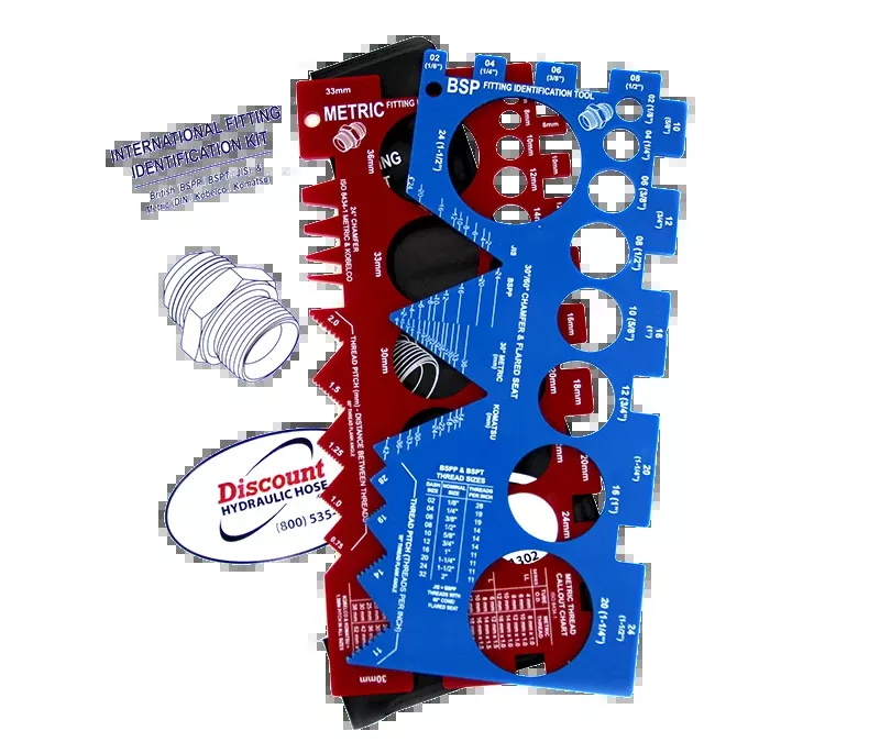 TGK-01 | Plastic Thread ID Kit for British and Metric Threads