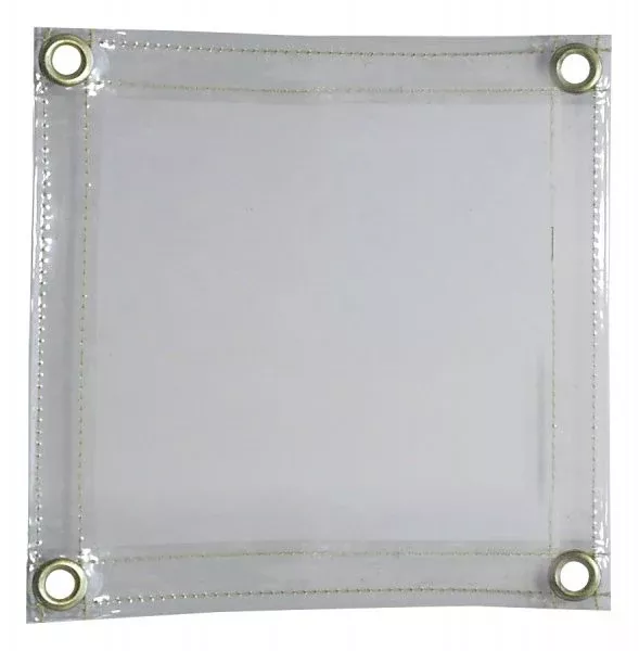 Tillman 6051068 6' X 8' Clear Fire Retardant Vinyl Screen (1 Panel)