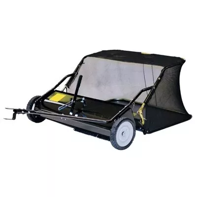 Tow-behind Lawn Leaf Sweeper, 12-cu. Ft. Capacity, 38-in.