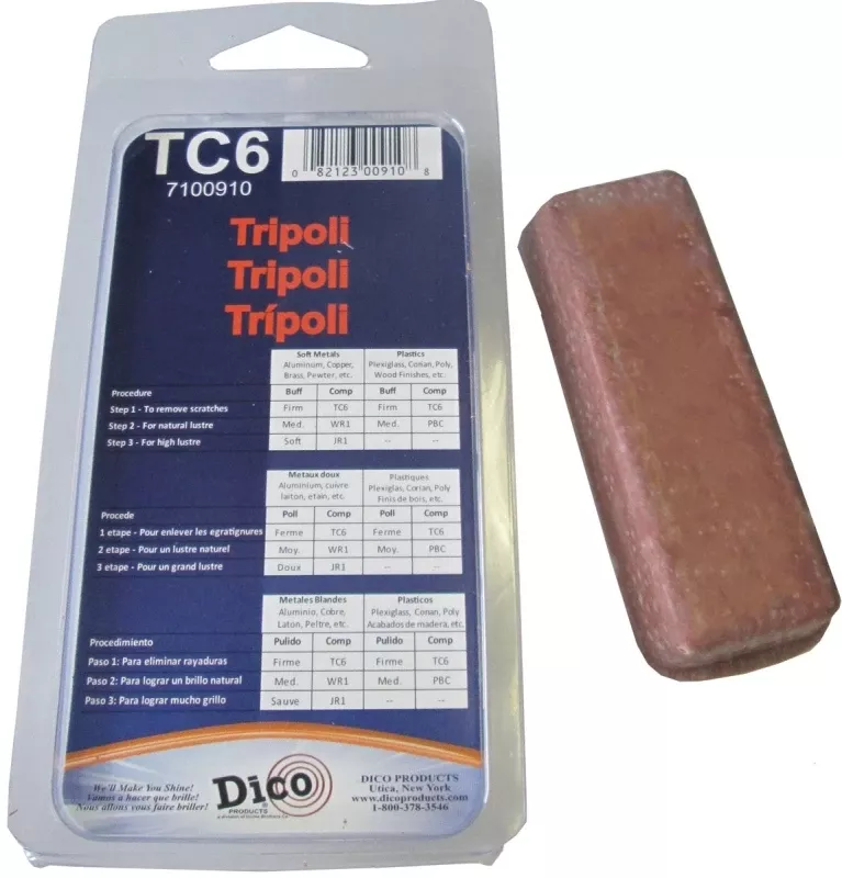 Tripoli Tube Buffing Brown Compound