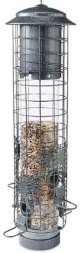 Tube Bird Feeder, Squirrel-resistant, Dragonfly Design, Holds 2.5-lbs.