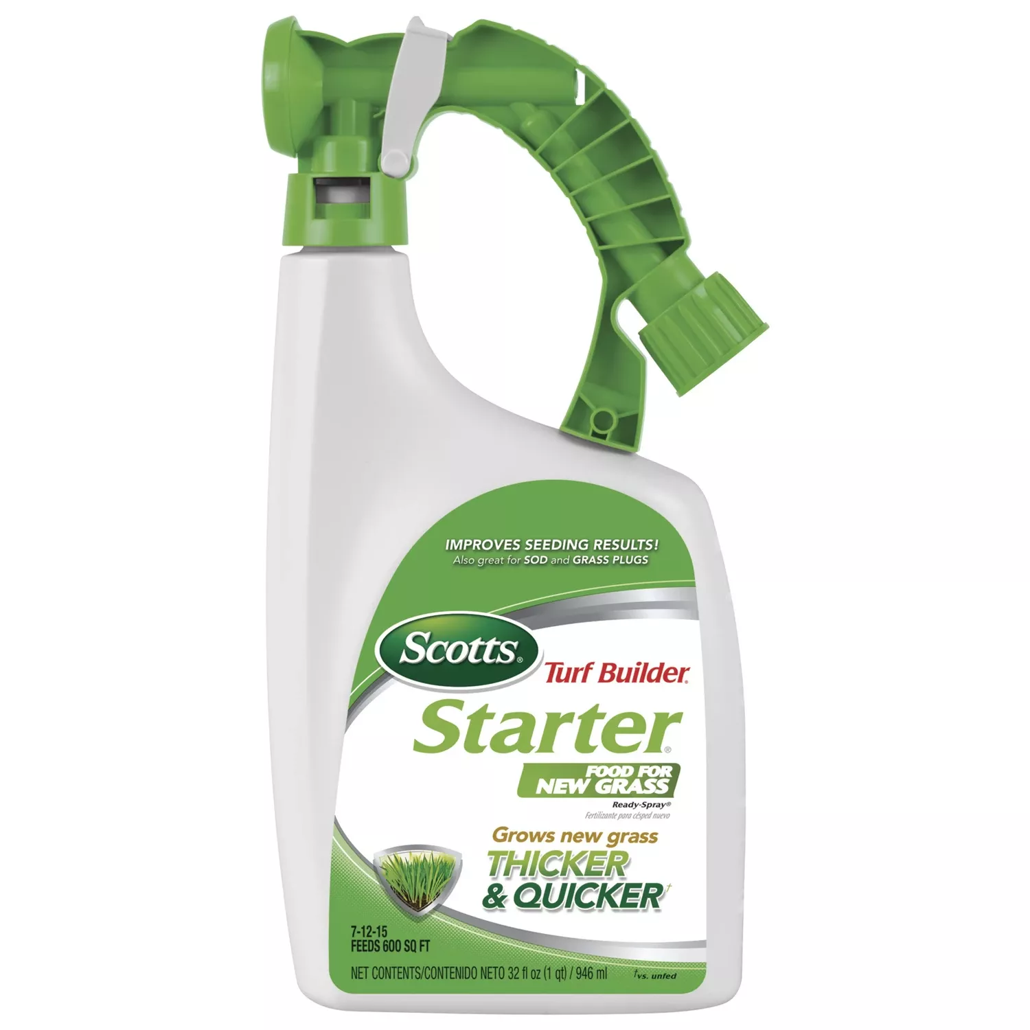 Turf Builder Starter Food For New Grass Ready-spray, 32 Fluid Ounce, Covers 600 Square Feet