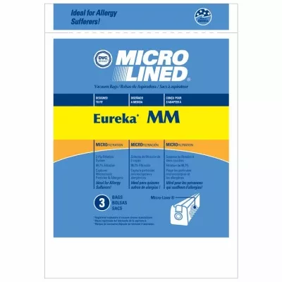Vacuum Cleaner Bags, Mm Style, 3-pk.