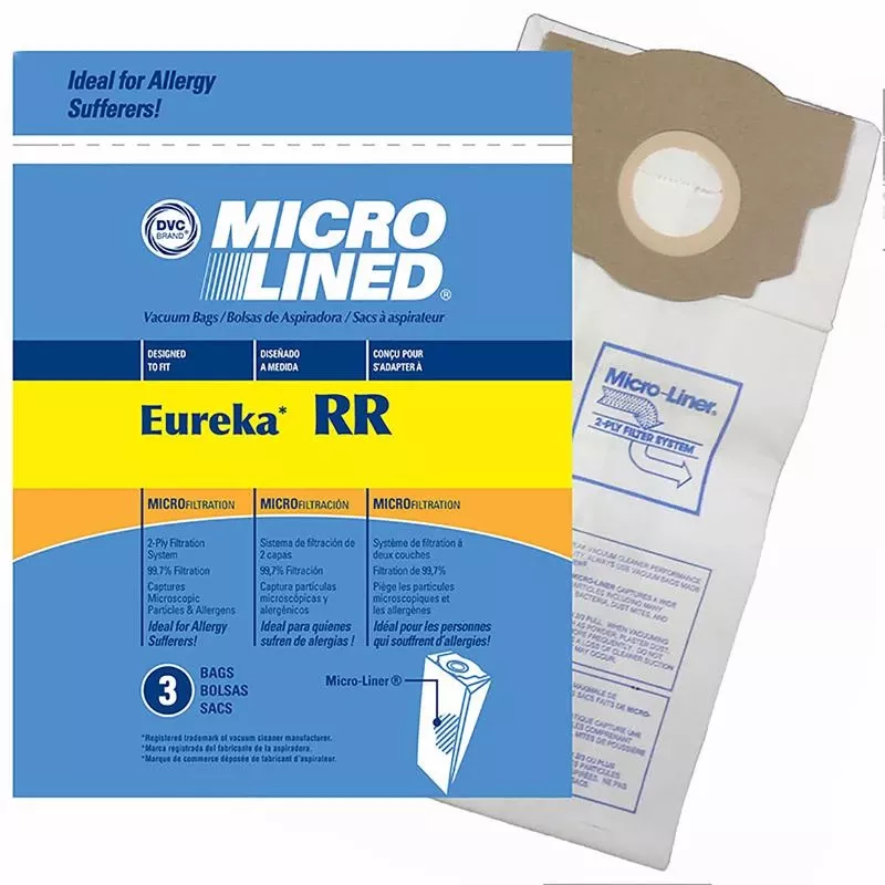 Vacuum Cleaner Bags, Rr Style, 3-pk.