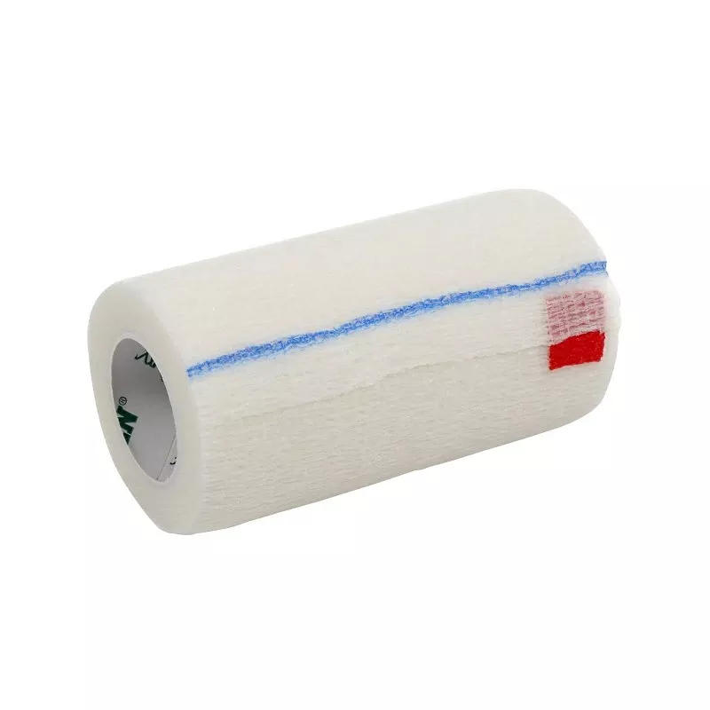 Vet Wrap Bandage, White, 4-in. X 5-yds.
