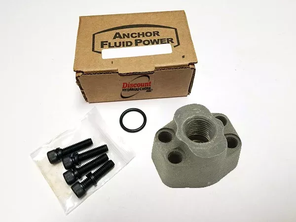W43-08-08U | 1/2" NPTF x 1/2" Code 61 (Kit)