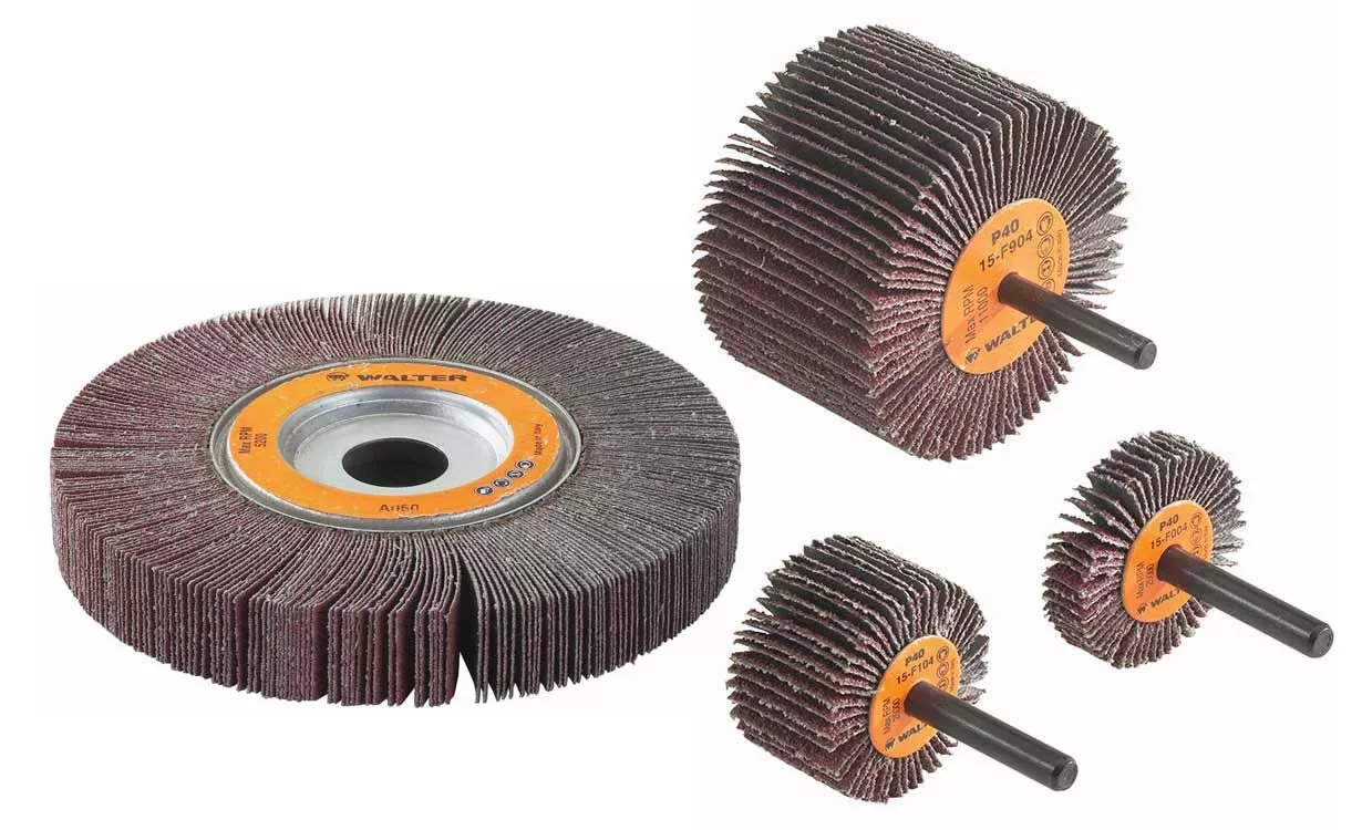 Walter 15F308 2" x 1" 80 Grit Coolcut Flap Wheel