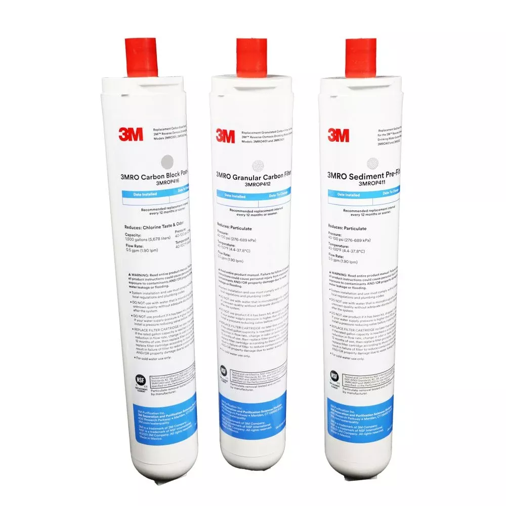 Water Factory Systems SQC4 Replacement Prefilter and Postfilter Kit