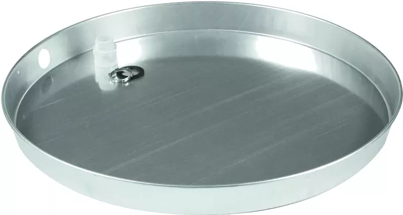 Water Heater Drain Pan, Aluminum, 20 X 2.25 In.