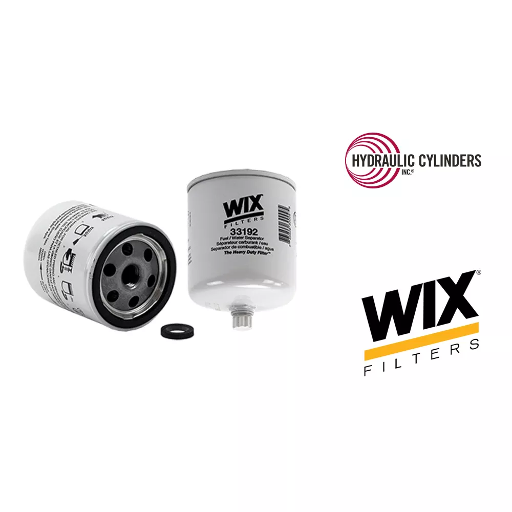 WIX 33192 Spin-On Fuel/Water Separator Filter | M16x1.5 Thread, 14 Micron