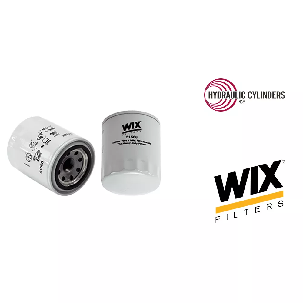 WIX 51568 Spin-On Lube Filter | M20x1.5 Thread, 21 Micron