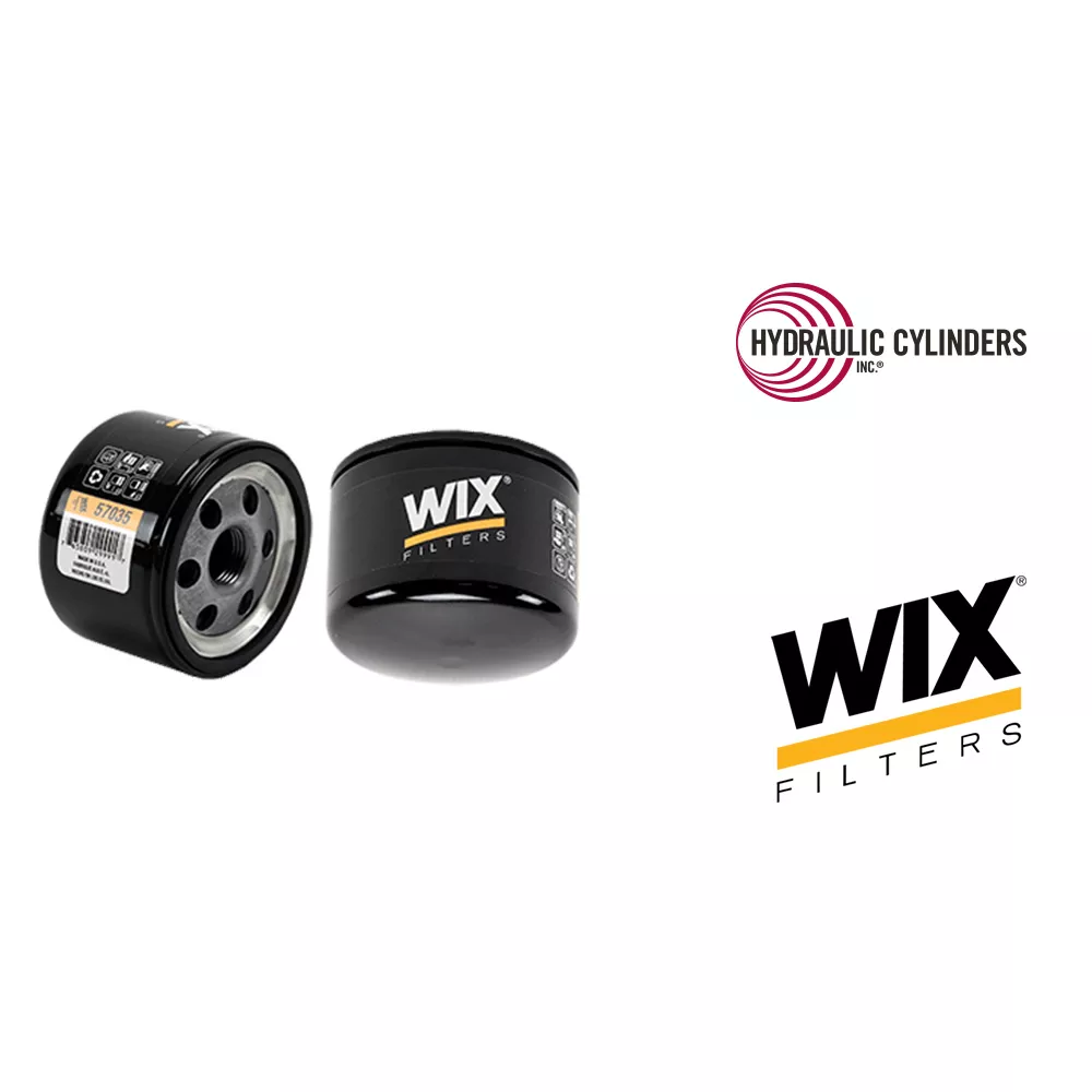 WIX 57035 Spin-On Lube Filter | 3/4-16 Thread, 32 Micron