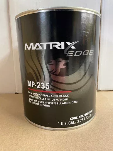 (X)Matrix Edge MP-235 DTM Surfacer/Sealer Black Gallon