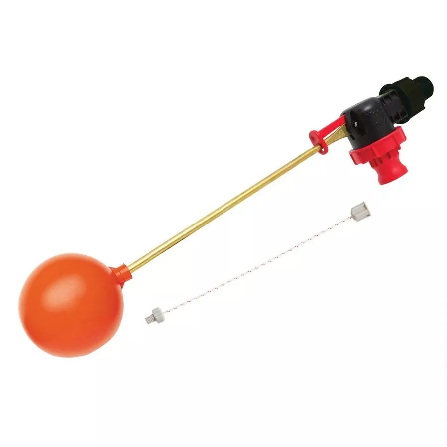 Xcess 3/4" & 1" Trough Valve with Cord, Nipple & Float Ball